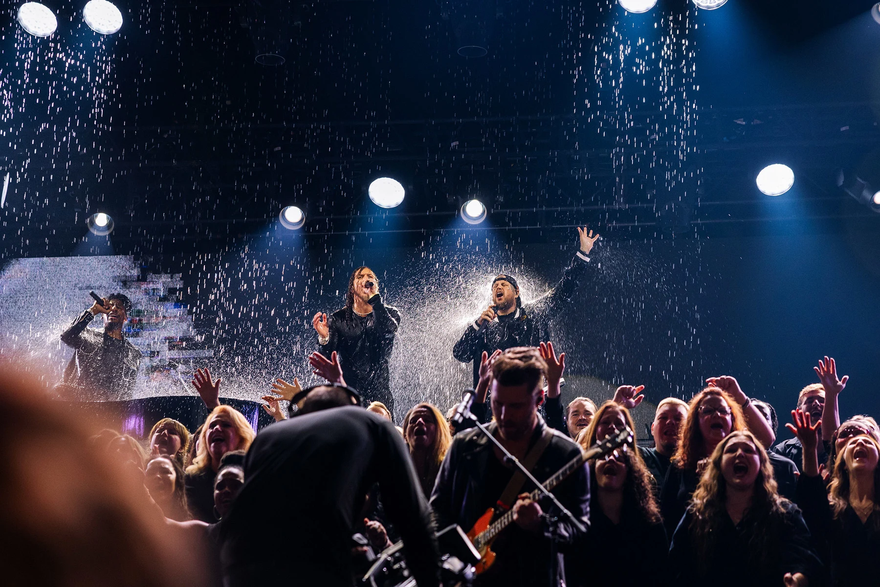 Brandon Lake and Jelly Roll at the Dove Awards 2025, captured in high resolution and professional quality.