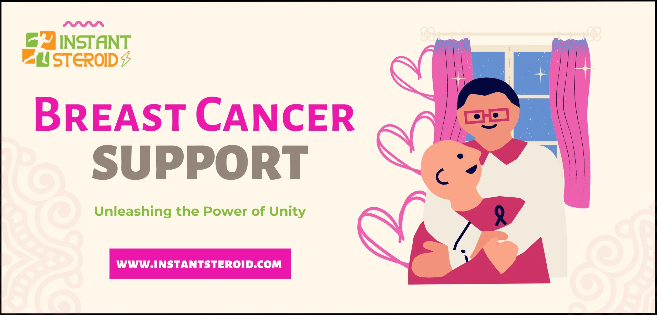 Breast Cancer Support Together With Unity Instant Steroid