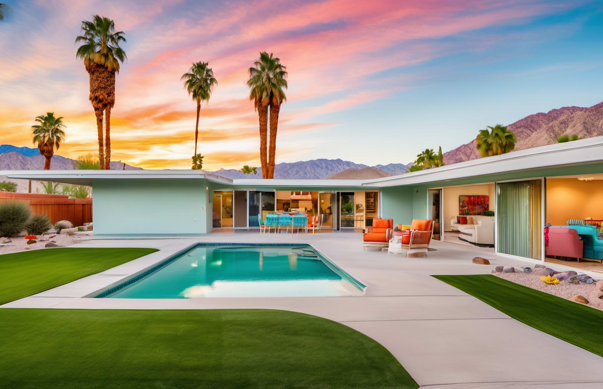 Palm Springs Back Yard