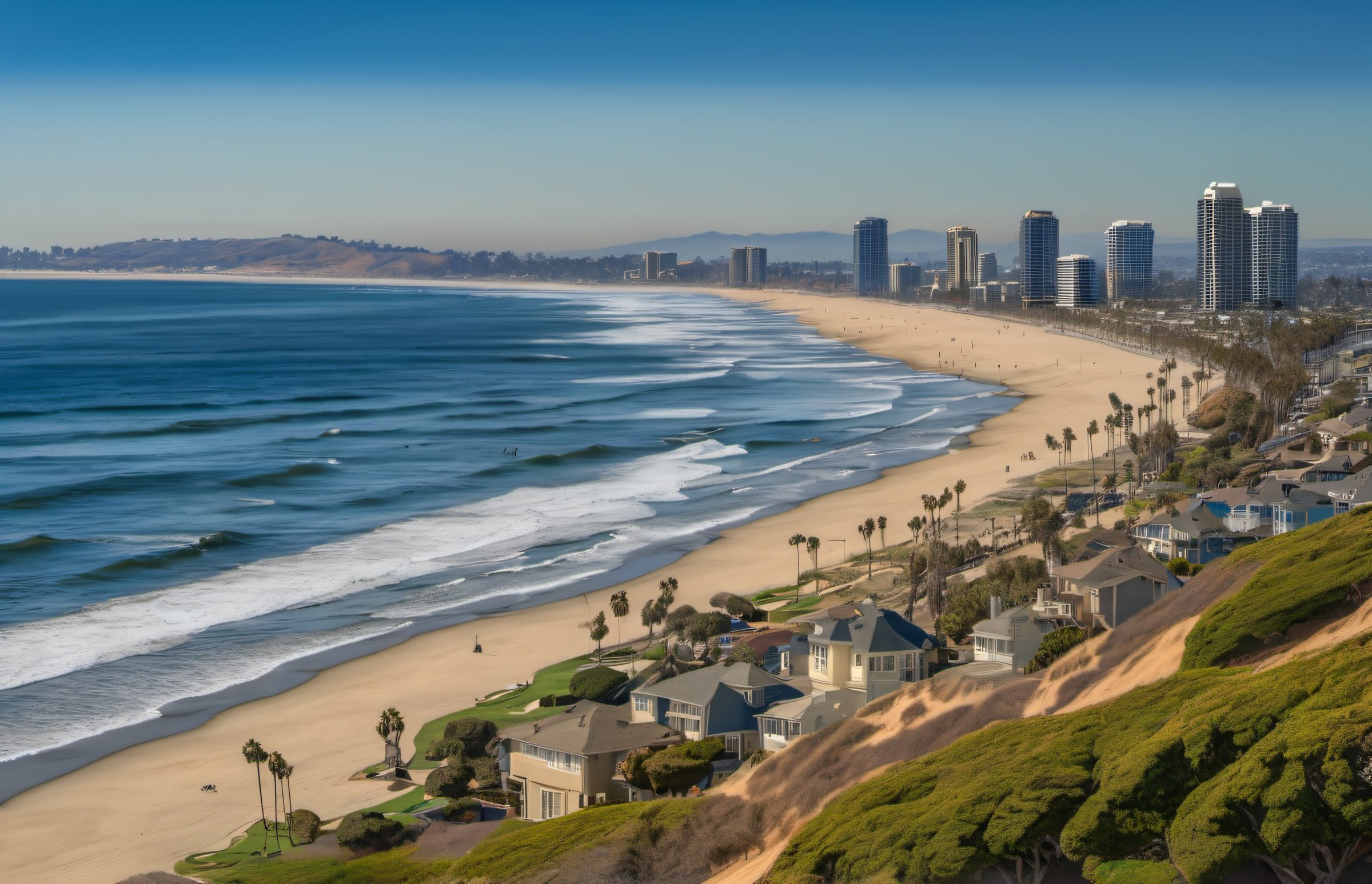 San Diego beach