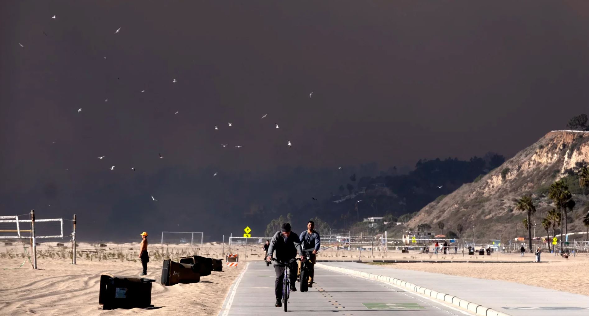 Dangers of Wildfire air