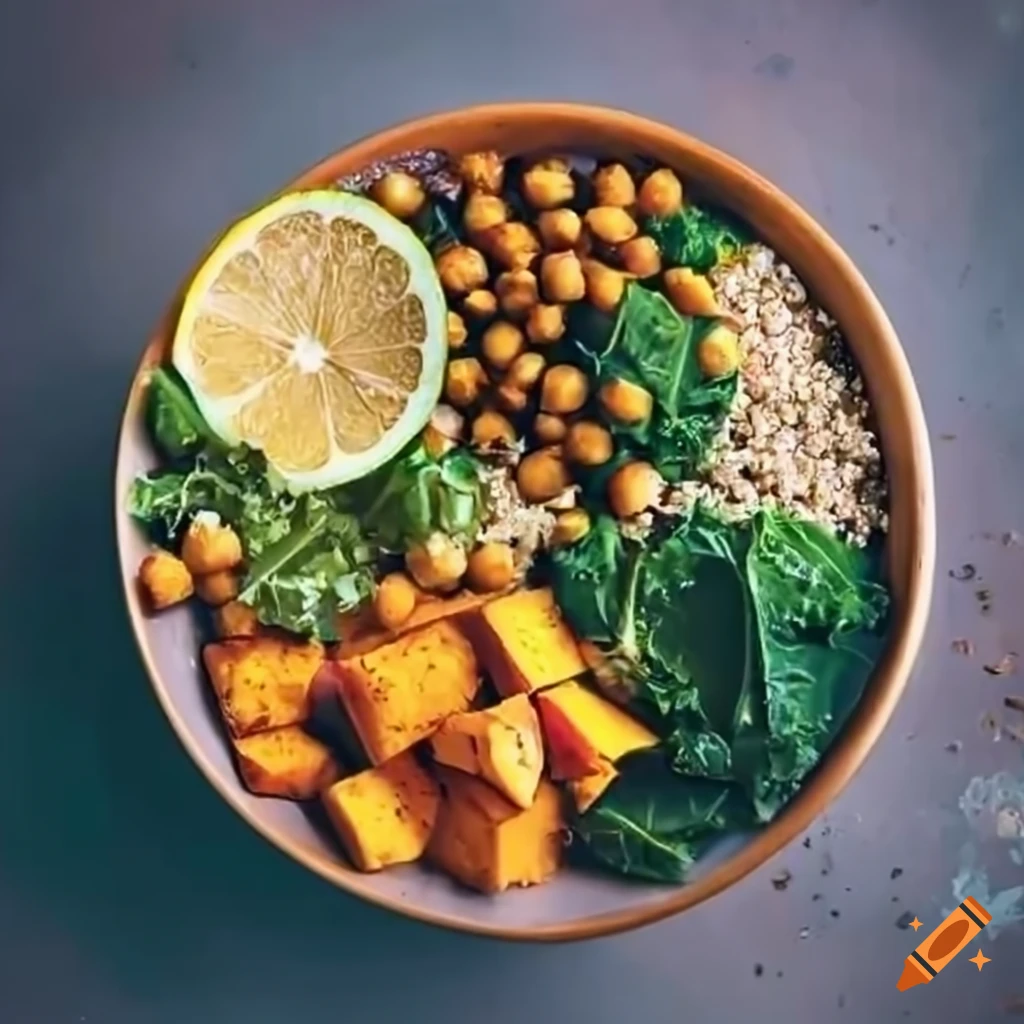 Chickpea and Sweet Potato Buddha Bowl