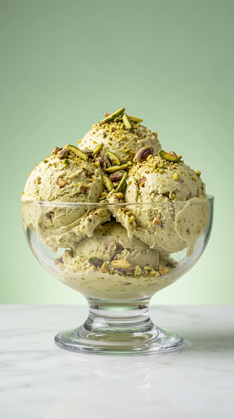 Pistachio Scoop
