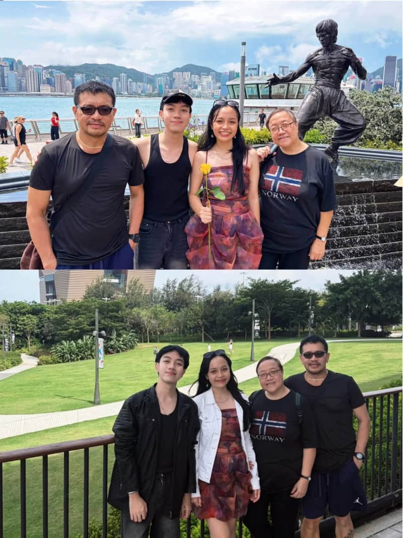 Travellers on our Hong Kong trip