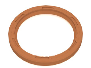 RETENTOR VIRABREQUIM DIANTEIRO D40;41;42;43;44; 300 60x75x8