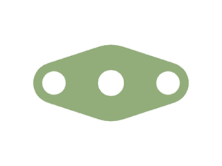 JUNTA LUBRIFICAÇÃO ÓLEO TURBO D30;40 026