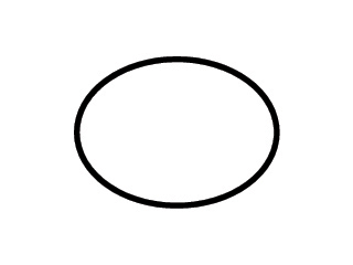 ORING 03,0x045,0mm TURBO D32;32; 41;42;43; 43;44; 300