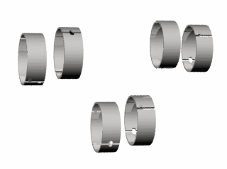 BRONZINA BIELA - STD (CL) 4.3 (V6GM) (57.116-57.148)mm