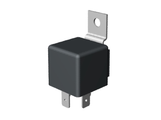 RELE 12V 060A 4T - PARTIDA D30;31;40;41;42;43;44;300;200 1,2,3;D22 C/SUP 