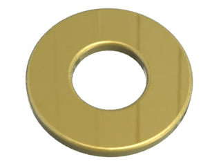 ARRUELA AÇO LISA 5/8 (17,0x38-3,0)mm P/ COXIM VOLVO PENTA D40; D41; D42; D43; D44, 300 (2 por coxim)