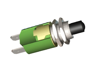 INTERRUPTOR BOTÃO AUX. DES-(LIG) 1A ALARM; POWER TRIM SP,DP A-B