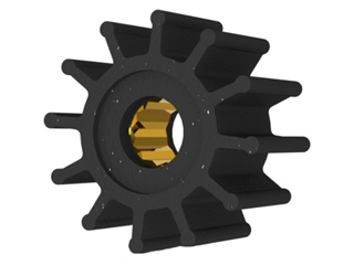 ROTOR B.DÁGUA EIXO16mm 57-31mm 12 ALH 3.0;4.1;4.3;5.0;5.7;5.8;7.4;8.2