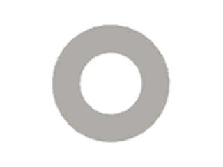 ARRUELA INOX LISA M08 (8,4x16x1,6)mm 