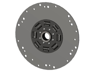 DISCO ACOPLAMENTO EIXO 35mm ENTALHADO FINO 08 MOLAS AQB41;25;AQAD40;OPALA6CILINDROS MIOLO 140mm (288mm)