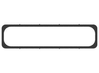 JUNTA TAMPA VALVULA 5.0;5.7;6.2 (CORTIÇA EMBORRACHADA) (17467)