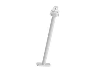 LUZ ALCANÇADO TOP C/MASTRO PORTA BANDEIRA 40CM LED BRANCA