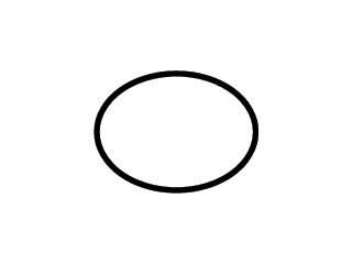 ORING 03,0x024,0mm TUBULAÇÃO ÁGUA SALGADA 1POL. D30;40;41A;62;63;72;73;74