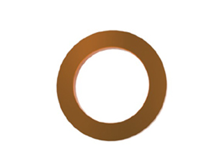 ARRUELA COBRE M08 (8,2x12-1,0)mm TROCADOR CALOR D31;41;42;43;44;300