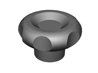 MANÍPULO BAQUELITE FEMEA M6