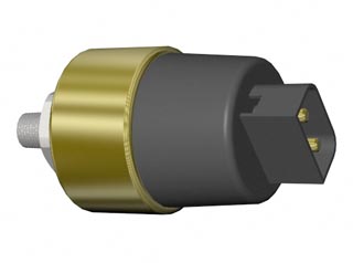 SENSOR DE PRESSÃO DE ÓLEO MOTOR 0-7BAR (1/8-27NPT) 3RHO D40;41;42;43;44 (10-180 OHMS)