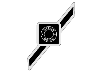 EMBLEMA RABETA DP-C,D,E - FRONTAL SUPERIOR