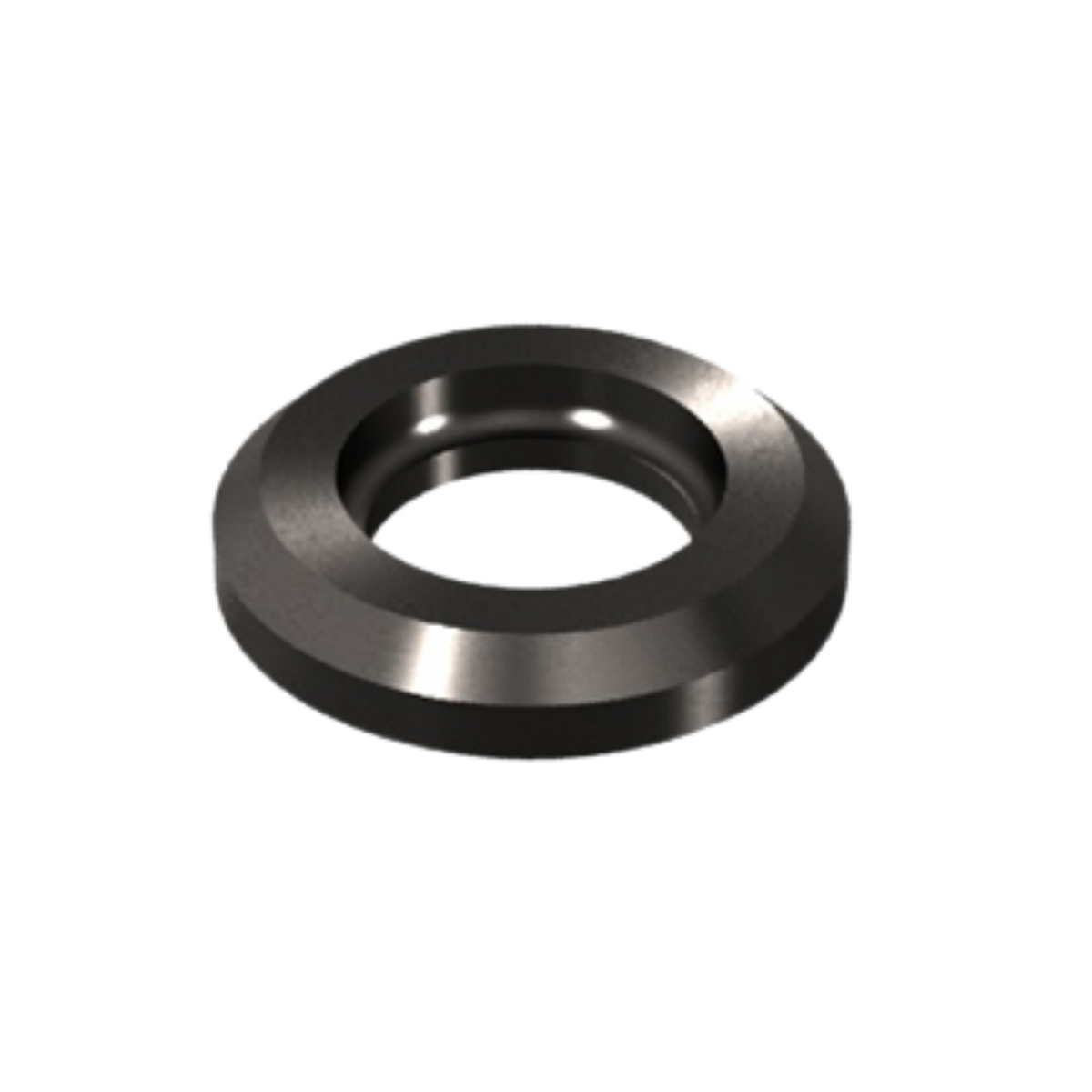 ESPAÇADOR AÇO TRAVA MEIA LUA P/ RABETAS VOLVO PENTA 24mm 270,280,275,285,290,SP,DP