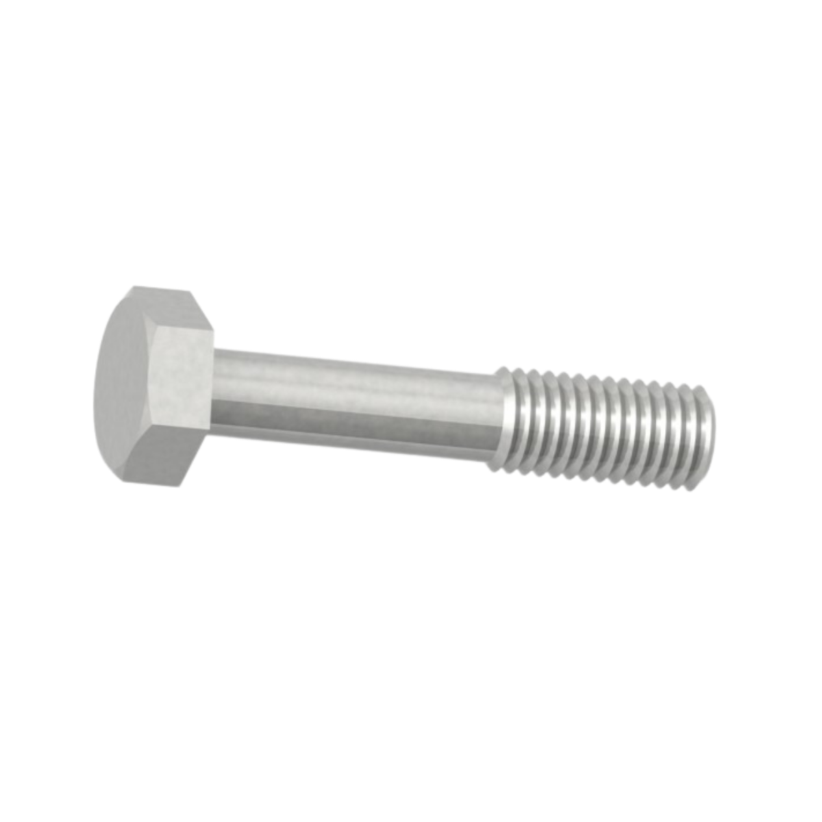 PARAF INOX SEX M12-1,75X60mm CONE HÉLICE DP-C;D;E c/ rosca parcial
