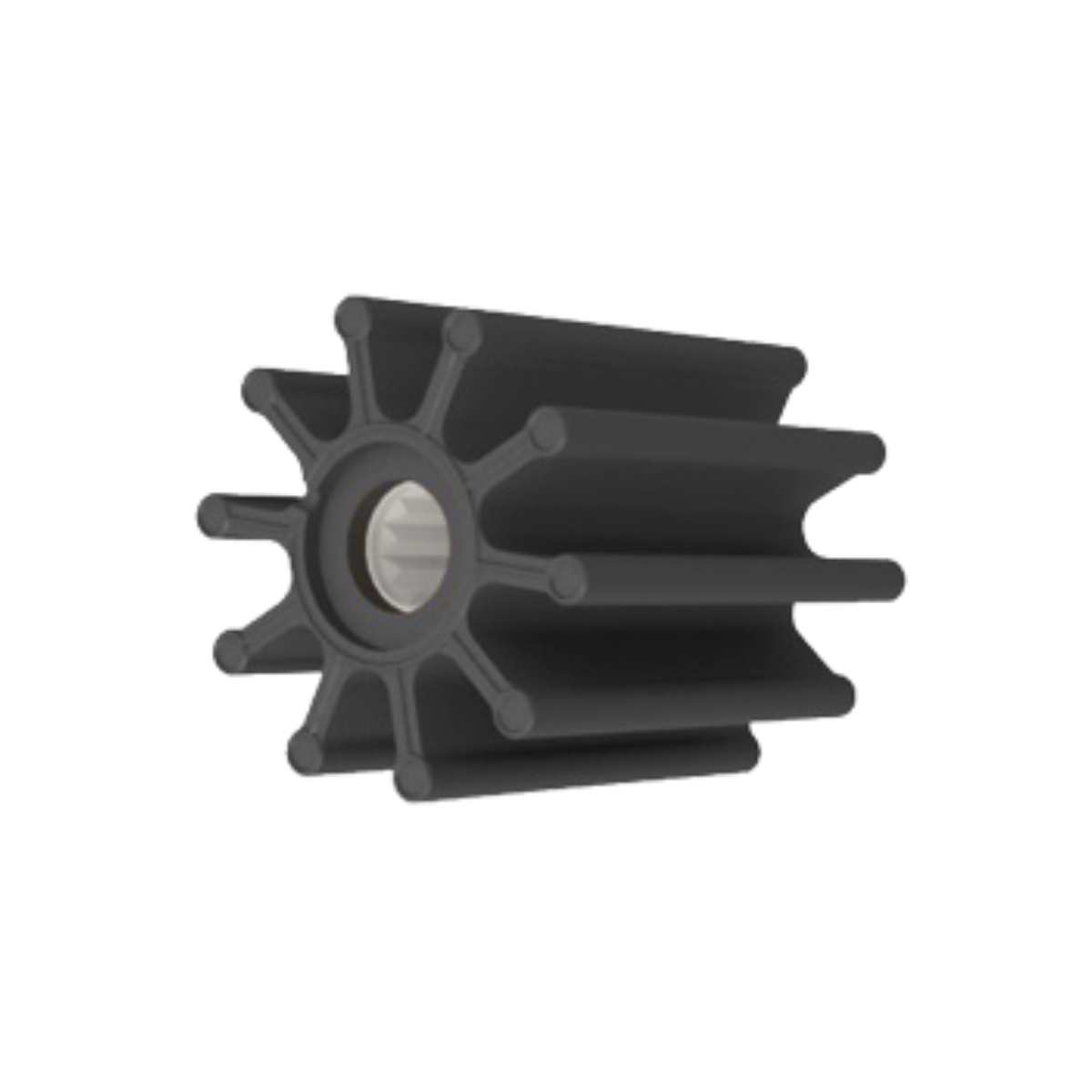 ROTOR B.DÁGUA EIXO16mm 65-76mm 10 ALH MERCRUISER 4.2;MTU;CAT;MAN;MB (ESTRIADO)