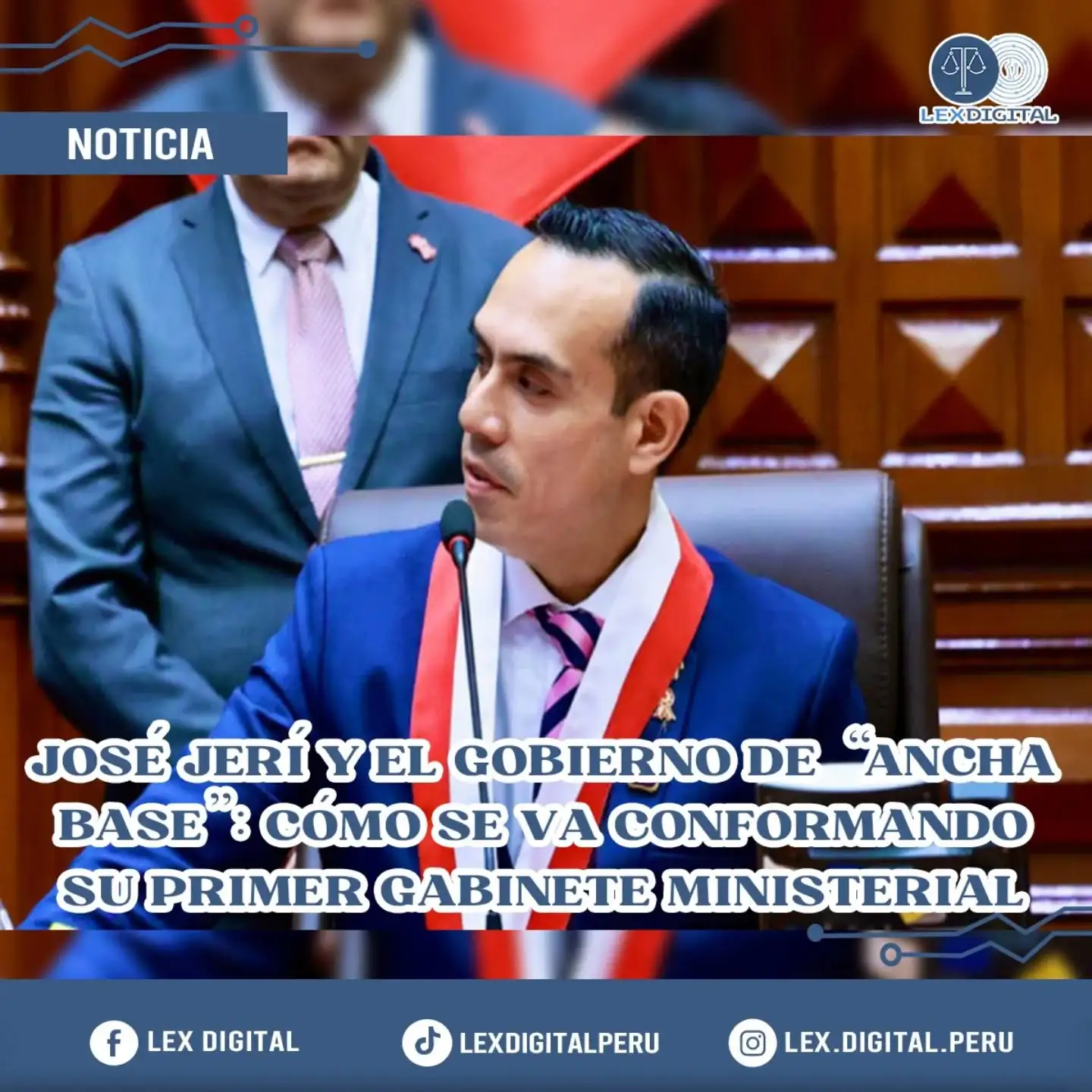 José Jerí y el desafío de un gobierno de “ancha base”: los primeros pasos del nuevo presidente