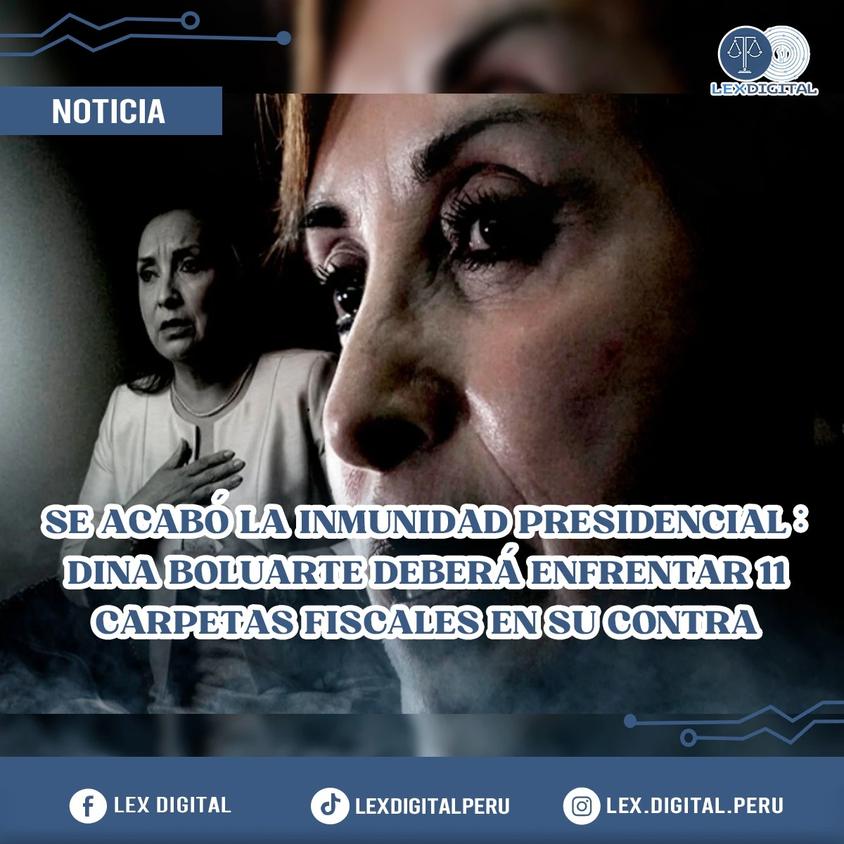 Fin del blindaje: Dina Boluarte enfrentará 11 investigaciones fiscales tras perder la inmunidad presidencial