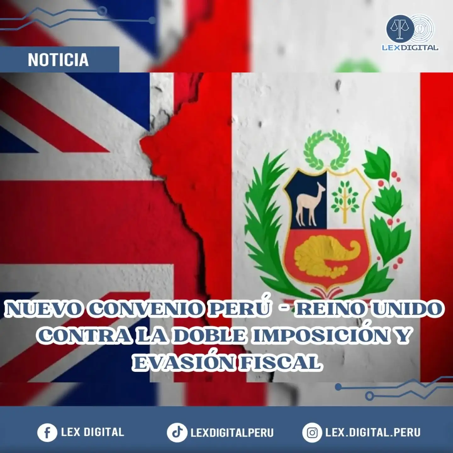 Perú y Reino Unido sellan convenio para evitar la doble imposición y fortalecer la lucha contra la evasión fiscal