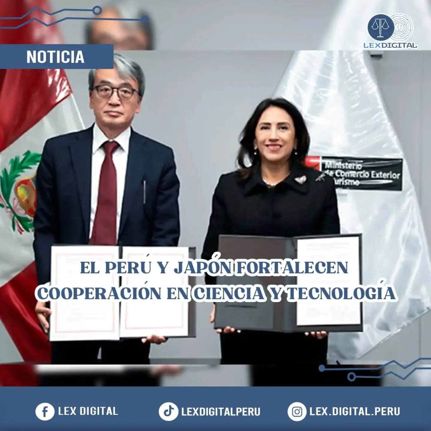 Perú y Japón refuerzan su alianza en ciencia y tecnología para impulsar la innovación