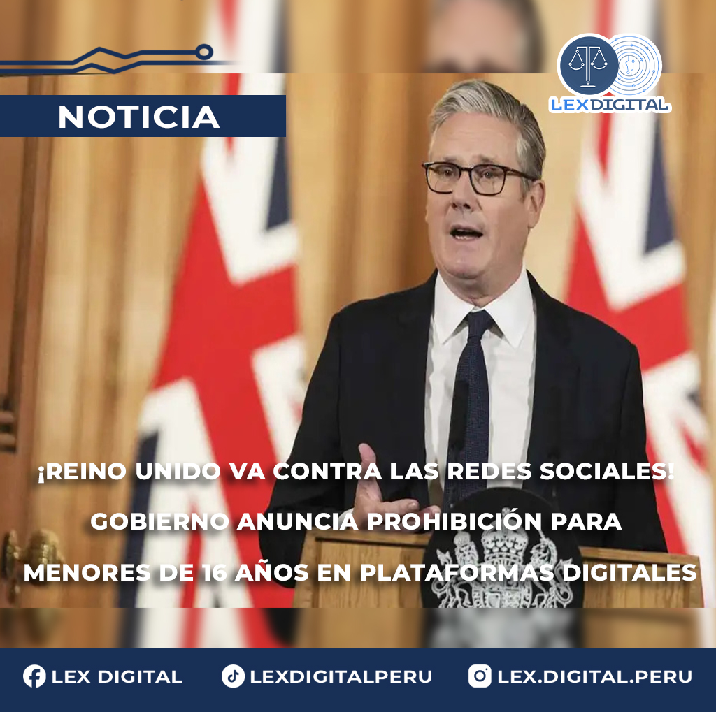 ¡Reino Unido va contra las redes sociales! Gobierno anuncia prohibición para menores de 16 años en plataformas digitales