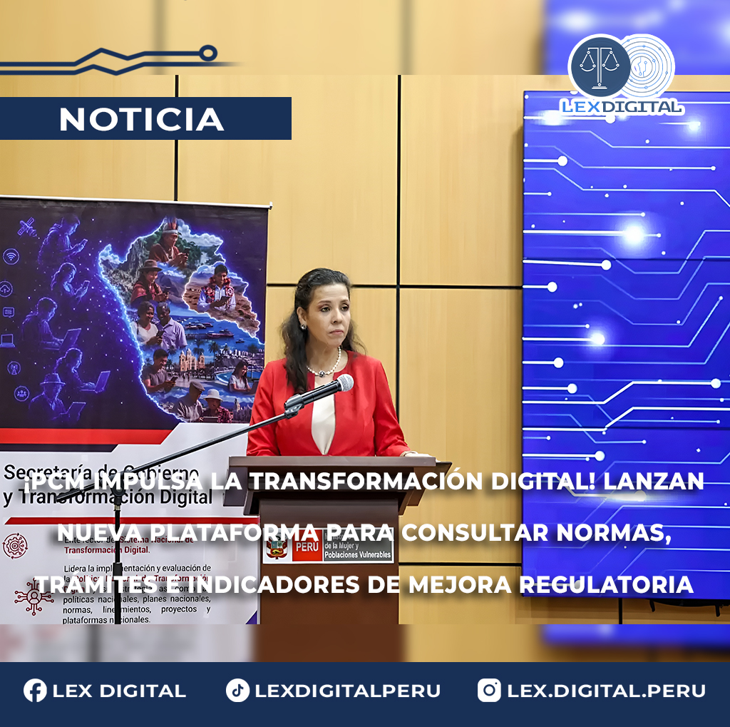 Pcm impulsa la transformación digital con nueva plataforma para consultar normas, trámites e indicadores de mejora regulatoria