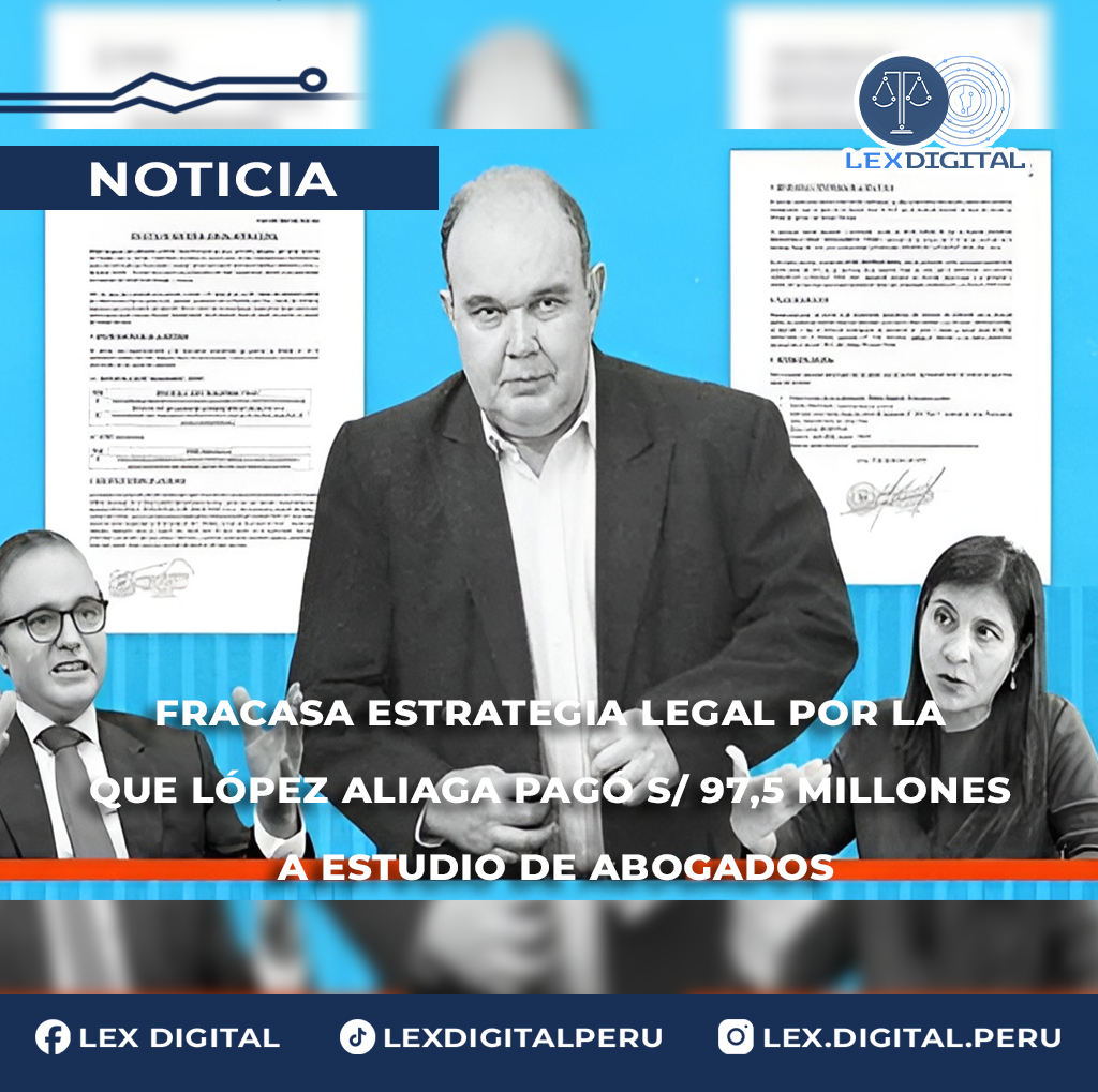 Cuestionan estrategia legal de López Aliaga tras contratos por S/ 97,5 millones