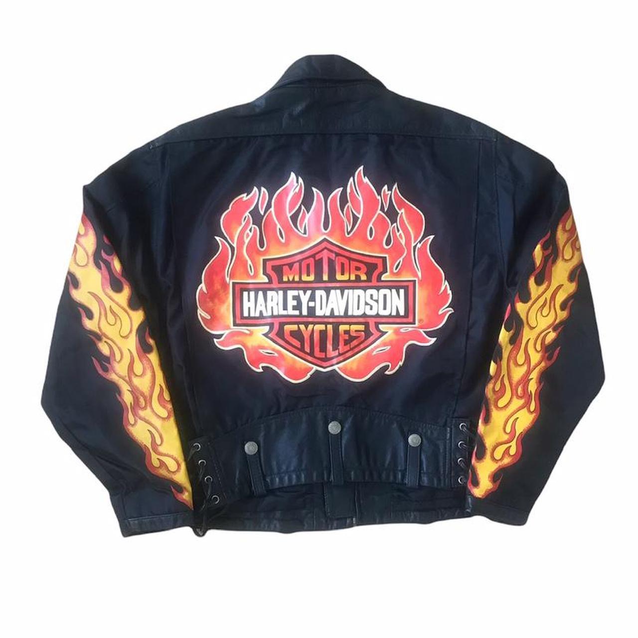 Vintage Harley Davidson Biker Jacket