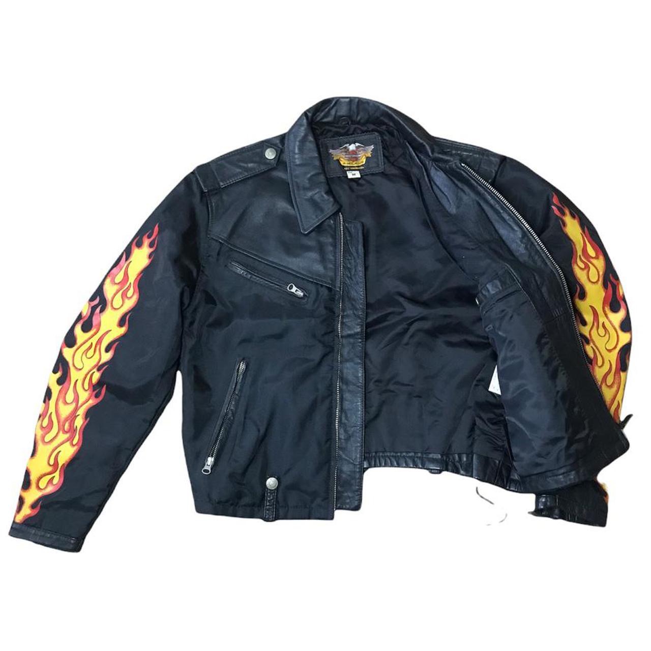Vintage Harley Davidson Biker Jacket