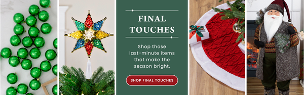 Shop Final Touches For Christmas