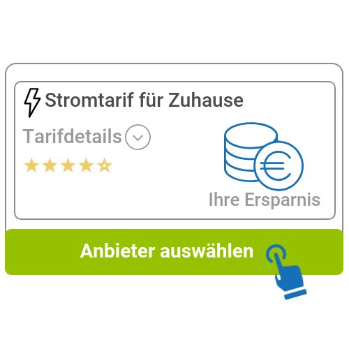 Stromanbieter auswählen