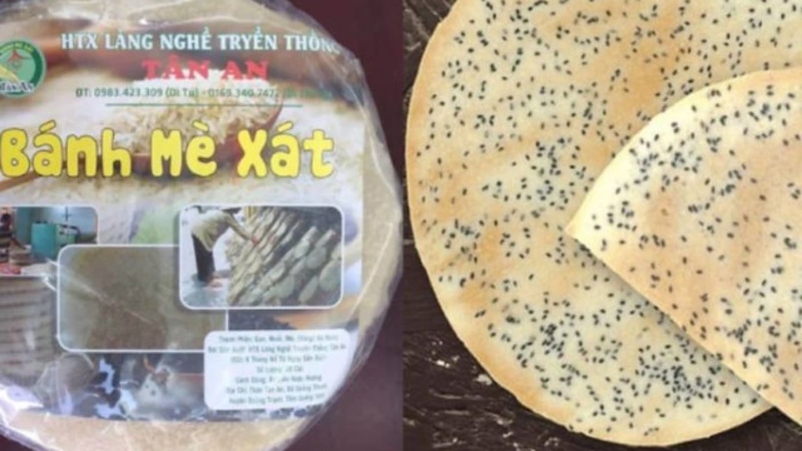 Bánh Tráng Mè Tân An Quảng Bình – Đặc Sản Làng Nghề Quảng Thanh