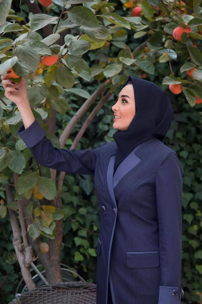 مانتو شلوار نایپر | مانتو شلوار اداری زنانه با دوخت  استاندارد