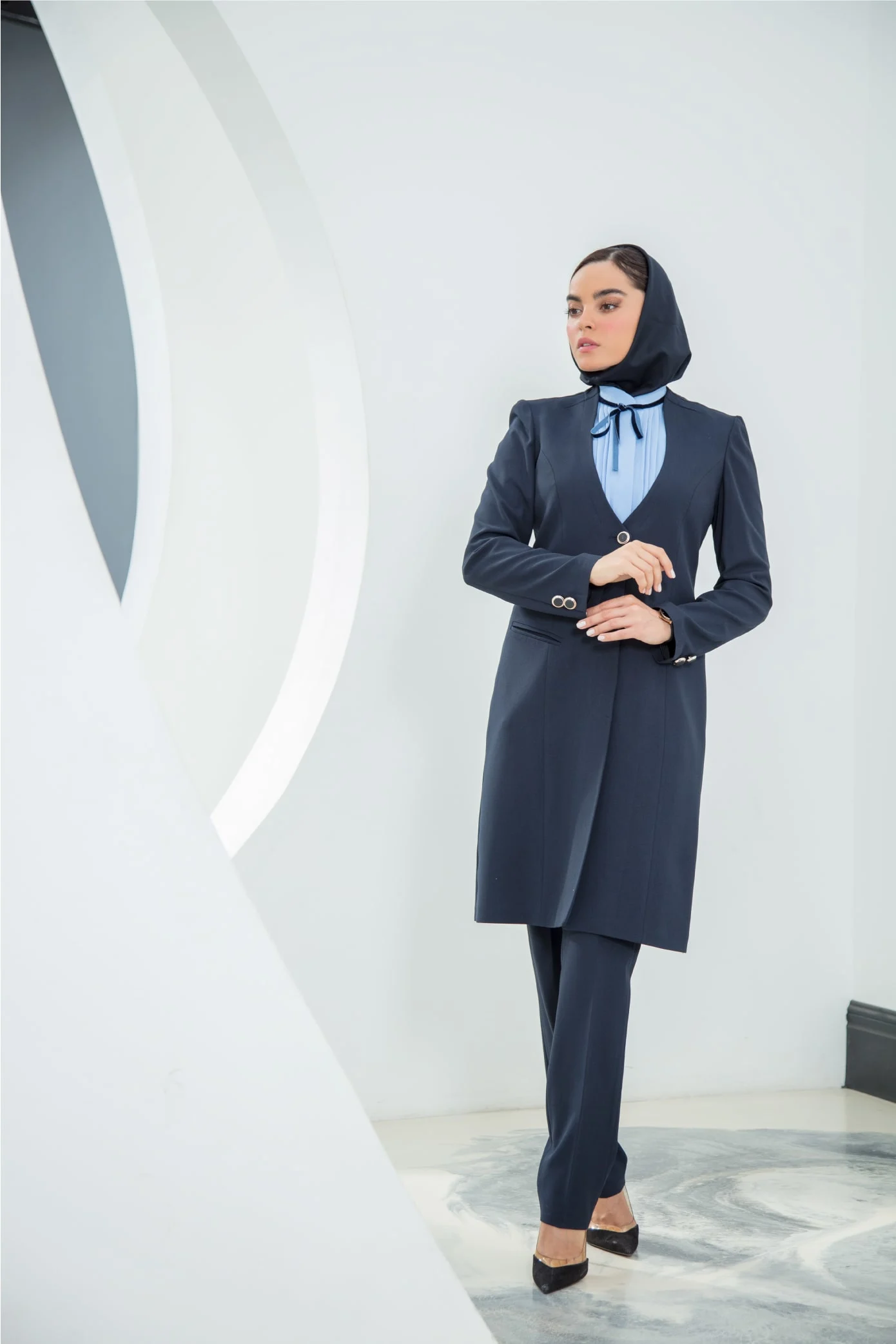 کت شلوار اداری مدل آستیاژ | خرید مانتو اداری شیک و رسمی