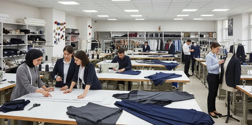 دوخت مانتو اداری