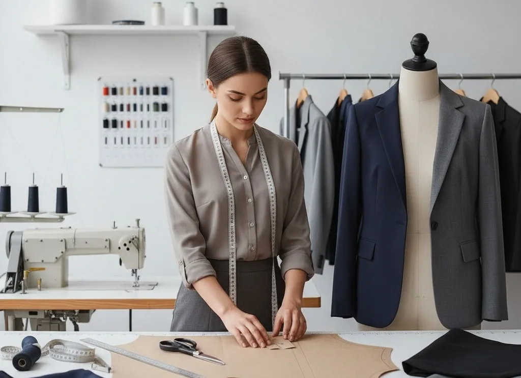 آموزش دوخت مانتو اداری