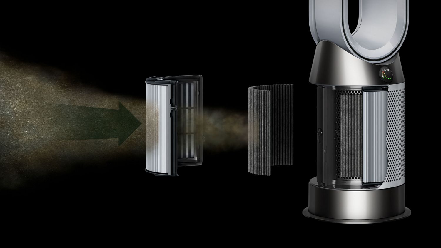 Air Expert India | Dyson Purifier - HP10 Hot+Cool™ Gen1 (Black/Nickel)