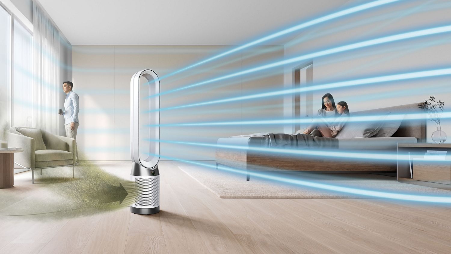 Air Expert India | Dyson Purifier - HP10 Hot+Cool™ Gen1 (White/White)