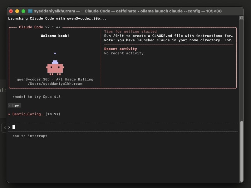 A Step-by-Step Guide to Install and Run Cloud Code for Free (Using Ollama + Qwen3Coder 30B)