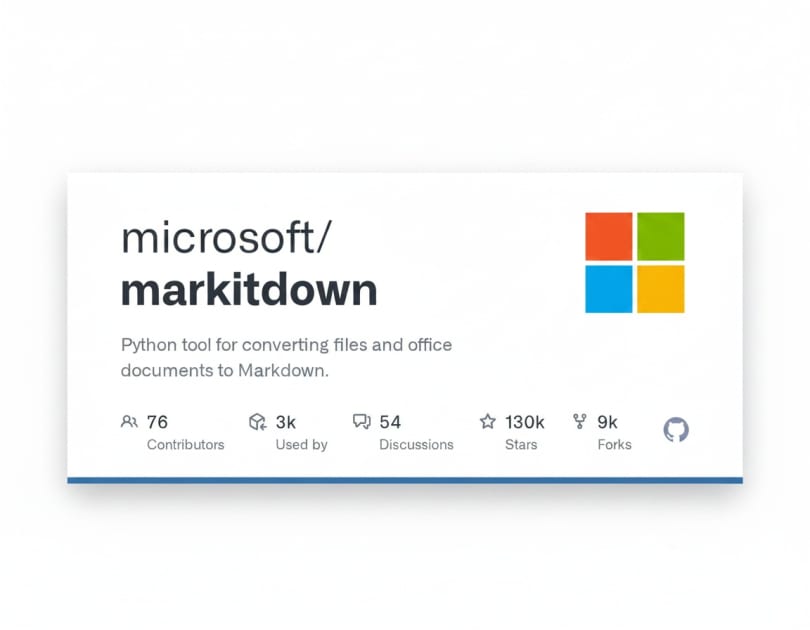 MarkItDown: Turning Any Document into LLM-Ready Markdown