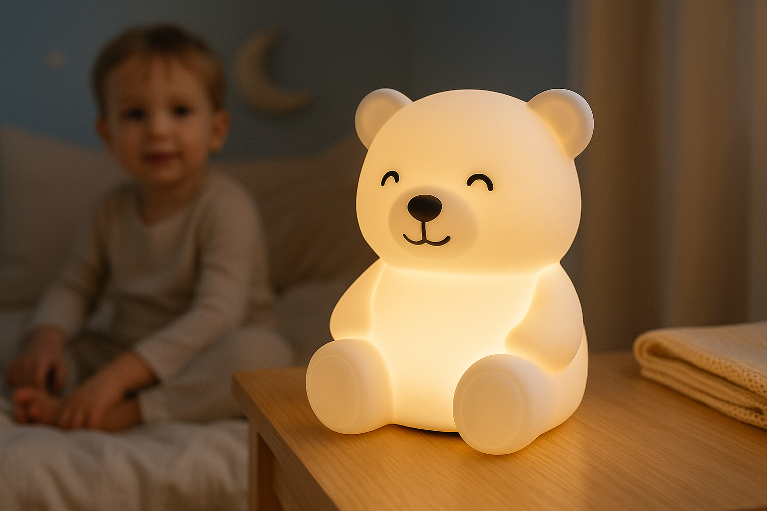 Veilleuse ourson LED