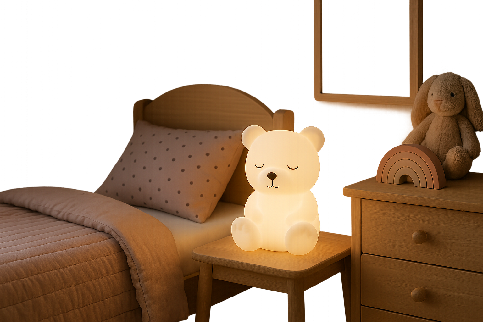Veilleuse ourson LED